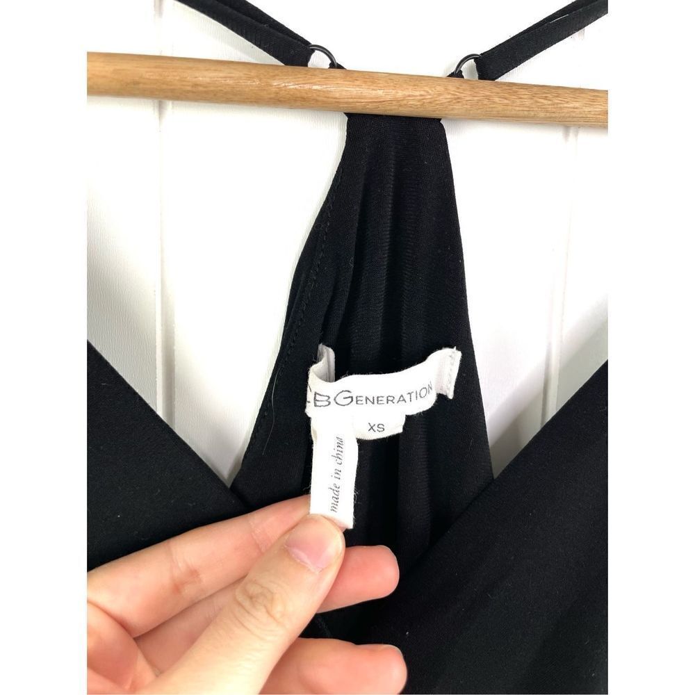 BCBGeneration Ruched Cami Mini Dress Pockets XS - Picture 4 of 11